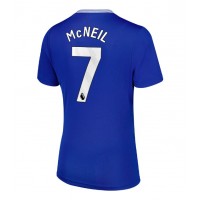 Everton Dwight McNeil #7 Hjemmedrakt Dame 2024-25 Kortermet